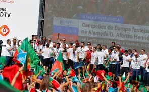 A festa na Alameda: os 'champions', beatbox e uma casinha
