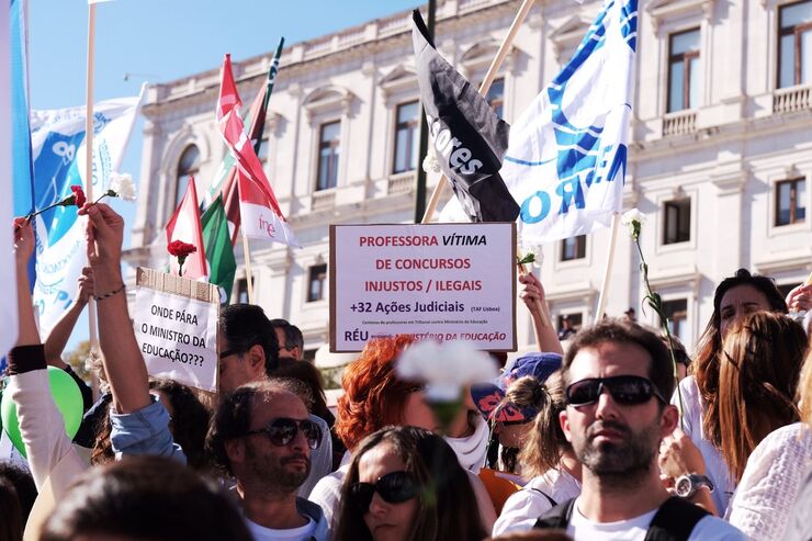 manifestação professores manif