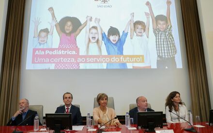 Nova ala pediátrica do São João vai custar 26,7 milhões