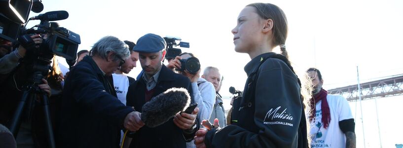 Paragrafino Pescada e o degelo opinativo provocado pela menina Greta
