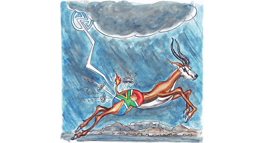 Eskon coloca África do Sul perto do “default”