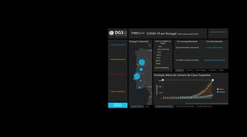 Mapas e estatísticas da evolução do coronavírus em Portugal e no seu concelho