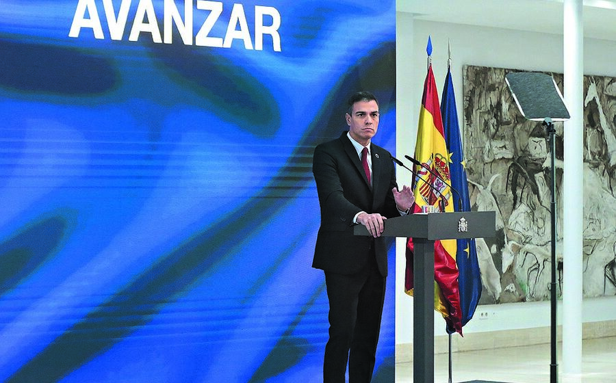O chefe do governo espanhol, Pedro Sánchez, apresentou o seu plano de recuperação na passada quarta-feira.